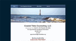 Desktop Screenshot of coastaltides.org