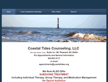 Tablet Screenshot of coastaltides.org
